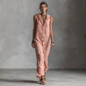 Rebel Hooded Maxi Dress